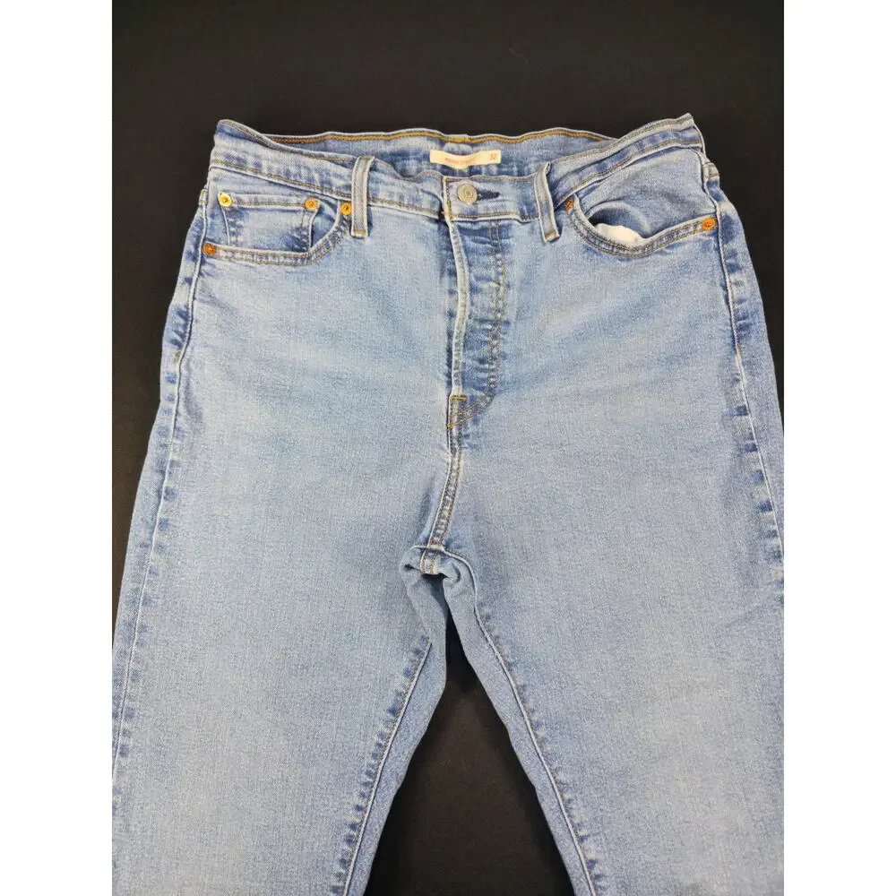 Levi's 550 Relaxed Fit Jeans Mens W32 L28 Light Wash Denim Straight Leg